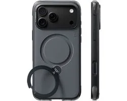 Coque TORRAS compatible avec Apple iPhone 18 Pro Max | Q3 Air Essential | Compatible avec MagSafe / Qi2 | Back Cover avec aimant | Support annulaire rotatif à 360° | Noir