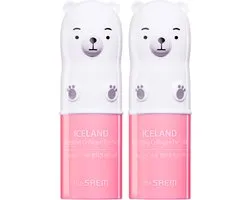 2x The Saem Iceland Hydrating Collagen Eye Stick - 7g