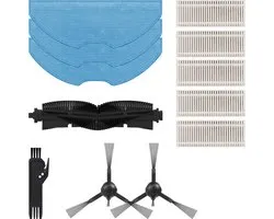 Sinji Slimme Robot Pro Accessoires kit - Vacuum Cleaner - 5x Hepa-filter, 3x Microvezel dweildoek, 2x Zijborstel, 1x Hoofdborstel, 1x Onderhoudstool