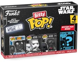 Funko Star Wars - Bitty POP! 4-Pack Darth Vader 2,5 cm Verzamelfiguur - Multicolours