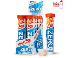 High 5 – Zero Active Hydration Tabs - Orange / Cherry - 20x8 - Display - Hydrotabs