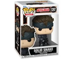 Pop Games: Metal Gear Solid - Solid Snake - Funko Pop #1297