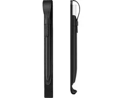 Étui de protection en cuir PU anti-perte pour stylet Apple Pencil (noir)