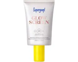 Supergoop! Glow Screen Lotion - Hydraterende Zonnebrand Crème - Glowing Sunscreen Primer - SPF 30 PA+++ Hyaluronic Acid + Niacinamide - 20ml