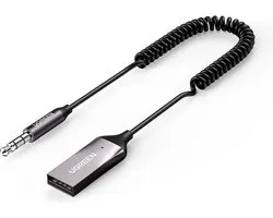 Ugreen - Bluetooth - 5.0 geluidsontvanger USB-kabel audio-adapter AUX-aansluiting zwart - (70601 - CM309)