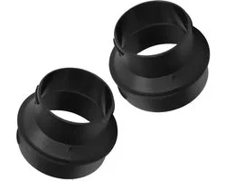 Heating Connector - 1 Pair Adapter Tube 60-75 mm - ABS Plastic - Compatibel met Webasto & Eberspaecher