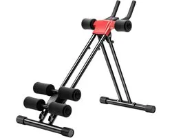 Machine, Ab Workout Apparatuur Verstelbare Abs Trainer Machine Opvouwbare Abs Workout Machines Buik Maag Oefening Apparatuur met LCD Display Brede Voetsteun Schuim voor Thuis Gym Vrouwen & Mannen