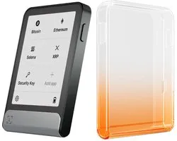 Ledger Flex + Beschermhoes Oranje - Hardware Wallet - Wallet voor Bitcoin, Ethereum en vele andere crypto