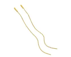 Goudkleurige oorbellen dames doortrek oorbellen met staaf hanger minimalistisch design lange ketting oorbellen geometrische oorbellen elegante hanger oorbellen geschikt voor dagelijks gebruik en feestelijke gelegenheden