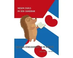Negen egels in een zandbak