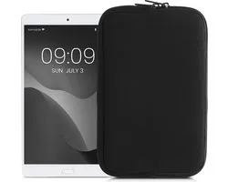 kwmobile universele tablet hoes - Stevige stijlvolle hoes voor tablets - Neopreen tablet sleeve - geschikt voor 8"-8,4" Tablet - zwart