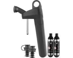 Coravin Pivot+ wijnbewaarsysteem, zwart