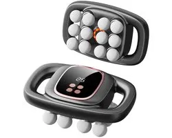 Massage Gun 16 koppig – Infrarood Massageapparaat met 30 Snelheden – Deep Tissue & Sport Massage Pistool – Professioneel Ontspanningsapparaat