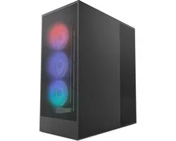 NZXT H7 Flow (2024) RGB Zwart - Modèle Midtower - ATX - noir