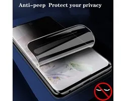 Oppo Reno 8 Lite Lensun® Nano Privacy ScreenProtector - ‘Bullet Proof’, Anti-Kras, HD Helderheid, Oleofobe Coating, Eenvoudige Installatie - De Ultieme alternatief voor Privacy GlasProtectors / Tempered Glass - Bescherming