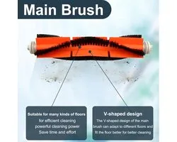 Accessoires de vêtements pour bébé pièces de rechange pour aspirateur Dreame Bot Z10 Pro D10 Plus L10 Plus - filtres à brosse à rouleau chiffons de nettoyage brosses latérales sacs à poussière sacs filtrants en polaire de travail efficace