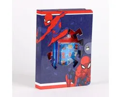 Marvel Spiderman Creatieve Set voor Jongens – Kleurboek met Stiften, Stickers, Stempel en Sjabloon