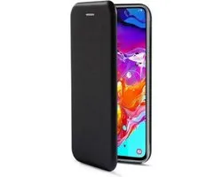Coque Samsung A70 - Premium Book Case Coque Samsung Galaxy A70 avec espace pour cartes - Zwart