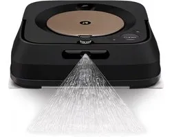 iRobot Braava Jet M6 - Dweil Robot - Zwart - M6132 - Dweilrobot - Met App - Spraakassistent - Goole & Alexa - Smartmapping