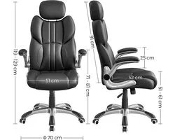 Nancy's Luxury Office Chair - Chaises de bureau ergonomiques - Chaises de bureau pour adultes