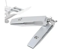 2 messenklemmen voor RUIXIN PRO RX-009 messenslijpsysteem, professionele verlenging voor messen < 4 mm, van 7075 T6 vliegtuigaluminium, compatibel met RX-009 hoekslijpsystemen