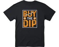 Buy The Dip T-shirt - Unisex - Keep Mining - Crypto Cadeau - Bitcoin Cadeau - Bitcoin Kleding - Bitcoin Shirt - Crypto cadeau - Bitcoin Merch - Crypto T-shirt - Maat M
