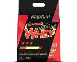 Stacker 2 100% Whey Protein Milkshake - Aardbei - Ephedra Vrij - 908 gram