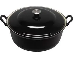 Casserole Le Creuset Faitout - 3,9 l - Ø 28 cm - Noir ébène