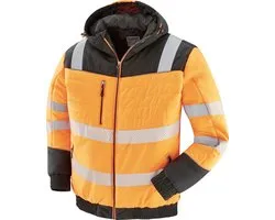 Terrax Workwear Warnschutz-Blouson Orange/Noir/Natur-L