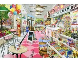 Bluebird Puzzle legpuzzel The Sweet Shop - 1000 stukjes puzzel.
