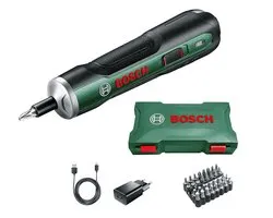 Bosch PushDrive Schroefmachine - Inclusief 32-delige Bit Set