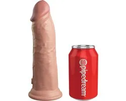 Pipedream - King Cock - Dual Density Dildo - 20,5 cm - Lichte Huidskleur