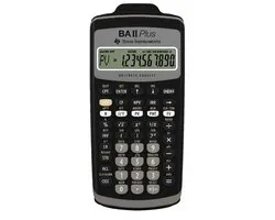 Texas Instruments BAII PLUS - Wetenschappelijke Rekenmachines