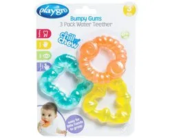 Playgro Verkoelende Waterbijtringen - Set van 3 stuks - -Speelgoed Baby - Speelgoed 1 jaar - Baby bijtring