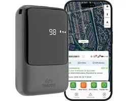 GLAREX® GPS Tracker ProLine - Auto - Fiets - Zonder Abonnement - Fatbike - Motor - Volgsysteem - Kind - Ouderen - Koffer - Magneet - Android & iOS