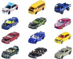 Majorette Japan Series Die-Cast Auto's Bonus Pack, 5st.