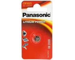 1 Panasonic CR1025 Lithium Power