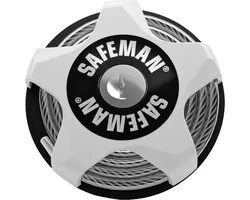 SAFEMAN - Kinderwagen slot - Mountainbike & Racefiets Compact & Multifunctioneel - Wit
