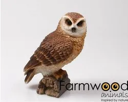 Farmwood Animals Tuinbeeld Uil 19 cm (1 stuk) assorti