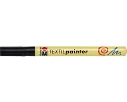 Marabu Textielstift 1-2 mm nr 073 Zwart