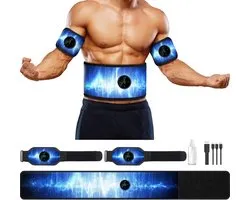 Smiofo ABS Stimulator,Muscle Machine Workout Equipment,Ab Toning Belt Muscle Toner Fitness Training for - ShopVlot