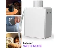 White Noise Machine Wit - draadloos - White Noise Machine – White Noise Baby – Witte Ruis – slaaptrainer