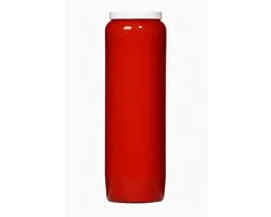 Spaas Bougiesde neuvaine - 18 x 7 cm - 20 pièces - Rouge