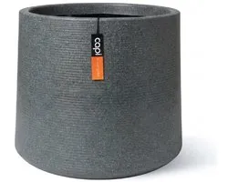 Capi Europe - Sandbag Arc Granite - 61x52 - Antraciet - Bloempot Pour l'intérieur et l'extérieur - Disponible en formats XL - Résistant aux chocs - 100% Recyclable - Garantie à vie - NATS8192