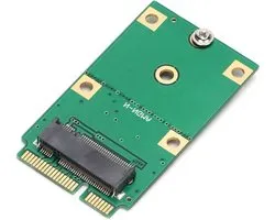 M.2 naar SATA Adapter voor M.2 NGFF naar MSATA Conversie, Ondersteunt 2242 en 2230mm SSD voor Laptop en Desktop Upgrade