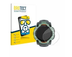 Screenprotector voor Garmin Instinct 3 AMOLED (50 mm) Beschermglas transparant