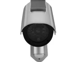 Solar dummy camera - LINK2HOME - Rode flits - Oplaadbare batterijen - Duurzame ABS
