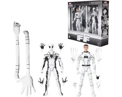 Marvel Legends Series Future Foundation Mister Fantastic en Spider-Man, twee Fantastic Four-stripactiefiguren van 15 cm