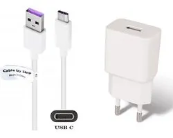 OneOne 2A lader + 1,5m standaard USB C kabel. Universele oplader adapter past op Huawei Mate 9, 10, 20, 20 RS, 20X, 30, 30E, 40, 40E, 50, 50E, 50RS, 60, 70 (Pro_RS_Lite_Plus,_Pro Plus), Mate RS, X, Xs, Xs 2, X2, X3, X5, X6, XT