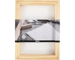 CC Paper making double frame mould, A5, size 25x19x3cm, 1 pc
